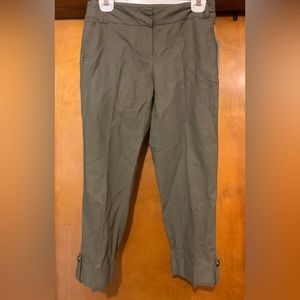 NWT Fit Sight Size 6 Linen Capris